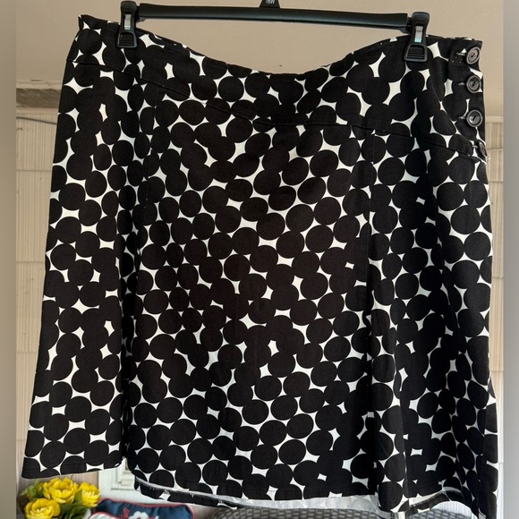 Lane Bryant Dresses & Skirts - ***Lane Bryant Vintage-Style Polka Dot A-Line Skirt - Size 24